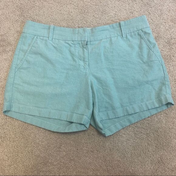J. Crew light blue chino broken in shorts Sz 10 - Picture 9 of 9